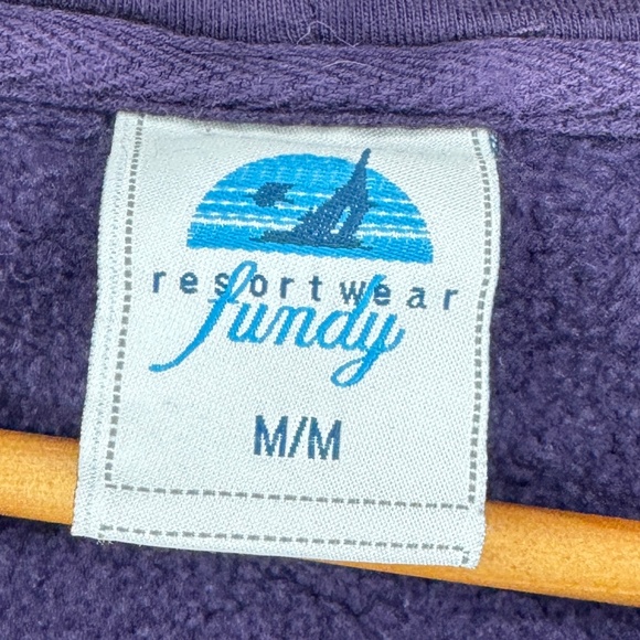 Fundy Resort MAINE Moose Hoodie - size M medium - Picture 4 of 5